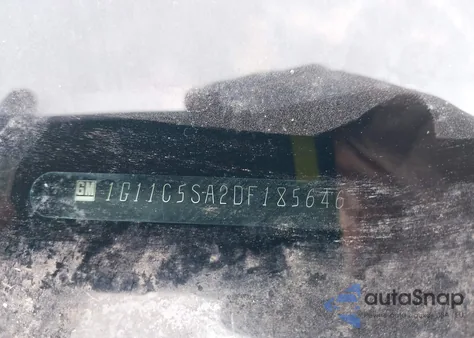 2013 Chevrolet Malibu 1Lt z USA, uszkodzony, nr VIN 1G11C5SA2DF185646